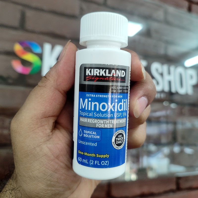 USA IMPORTED Kirkland Minoxidil 5% – Hair Regrowth Solution (60ml) - Image 2